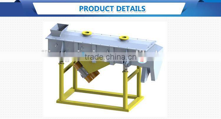 linear vibrating screen sieve shaker for palm kernel meal powder
