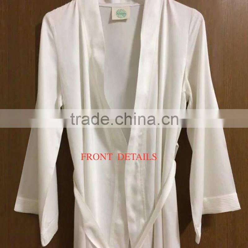 luxurious tencel men nightrobes