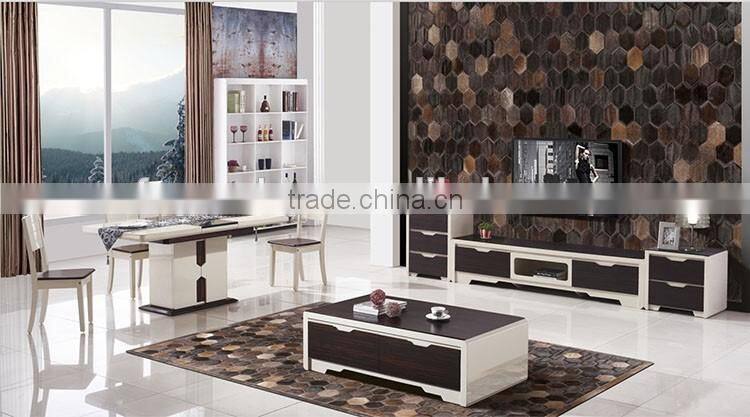 unique style modern mable top wood carved living room sets funriture with durable dining room table chairs