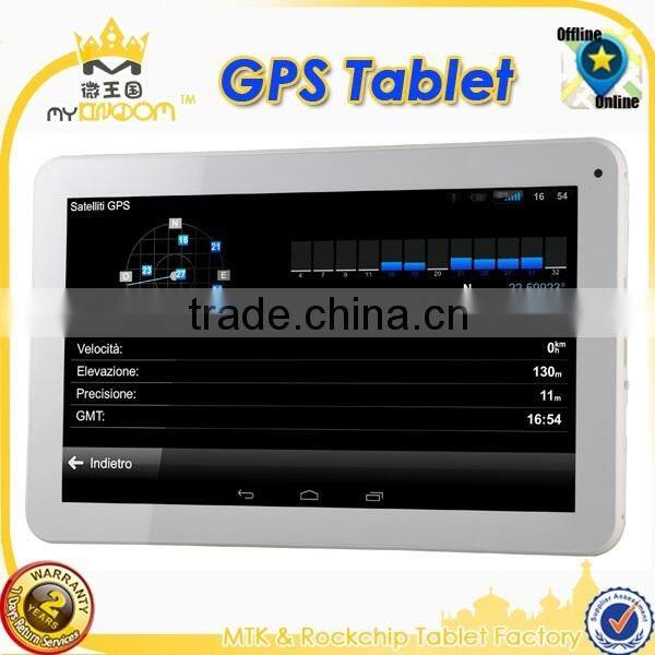 10 inch MTK8127 android tablet gps compass wifi g sensor without sim card