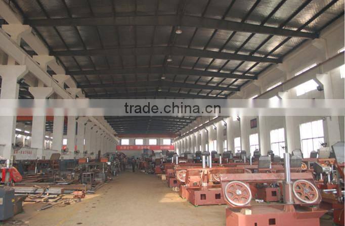 Semi automatic metal cutting band saw machine