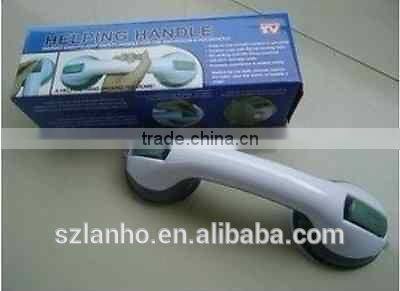 Secure Grip Rail Helping Handle Bathroom Bath Shower Double Locking Suction Cup