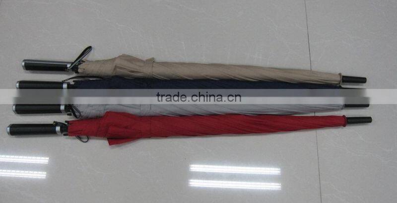 manual open windproof golf umbrella