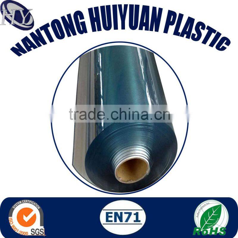 2016 best sell China Jiangsu High Quality Soft super Transparent PVC Film sheet In Roll