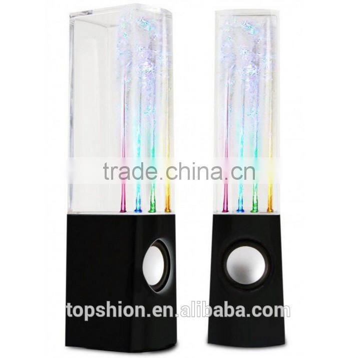 Newest Speaker Dancing Water Speaker With LED Light Speaker For Samsung Galaxy S5 S6