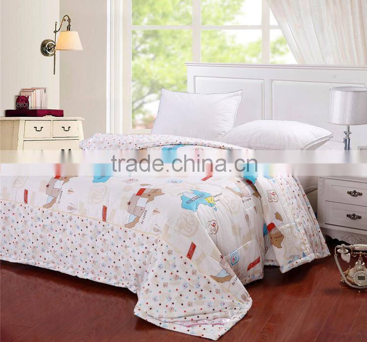 2015 china manufacturer embroidery bedding set disposable plain cotton bed sheets quilt for twin bed wholesale