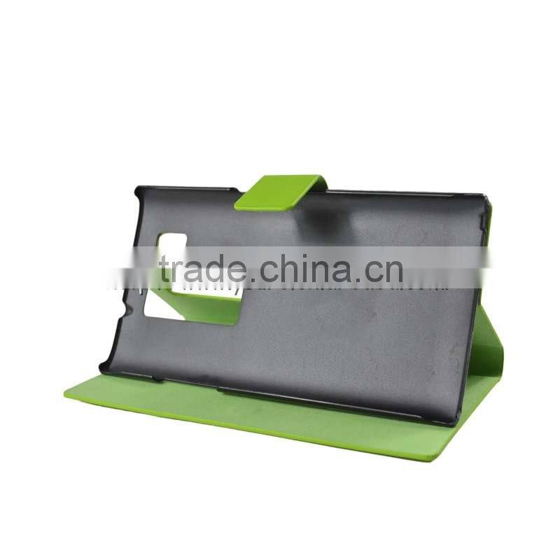 for Pantech A860 mobile phone leather cases Stand function!