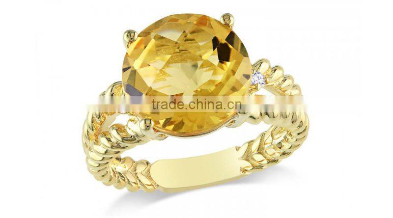 Wholesale fashion one tone cz wedding rings brass jewelry