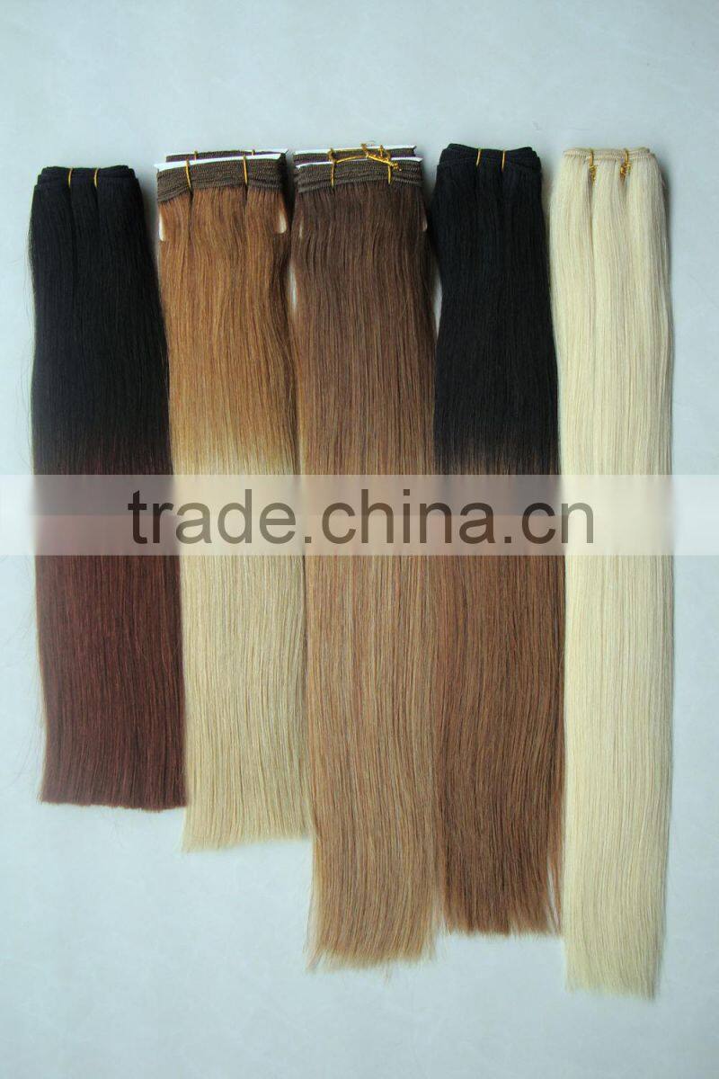 wholesale pure indian remy virgin human hair weft, 30 inch remy human hair weft, virgin remy brazilian hair weft