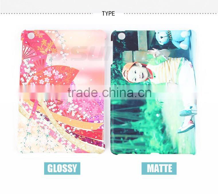 Wholesale customed blank 2D 3D sublimation bulk cell phone case for Apple Ipad mini