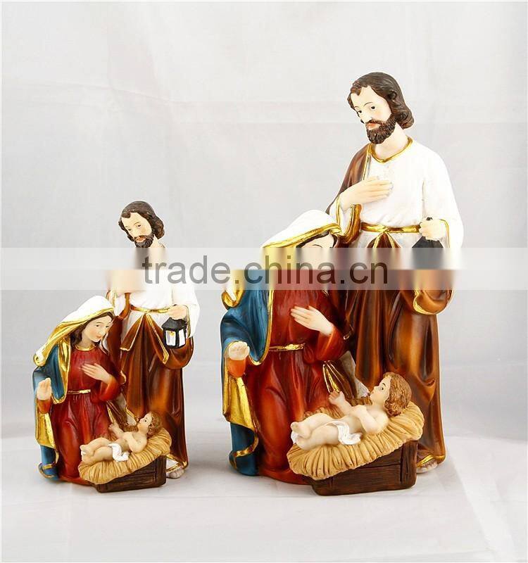 Polyresin Religious Figure Resin Holy Family