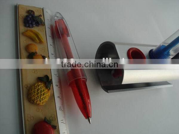 stand up 3 in 1 popular gift ballpoint pen with pen holder