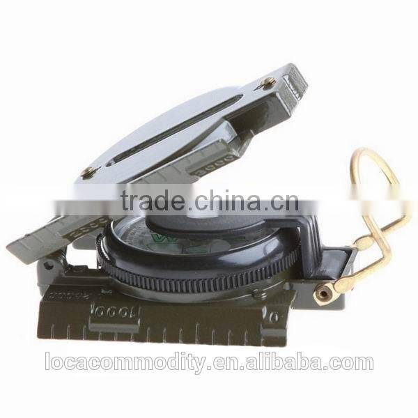 army lensatic military compass with alminium-alloy body
