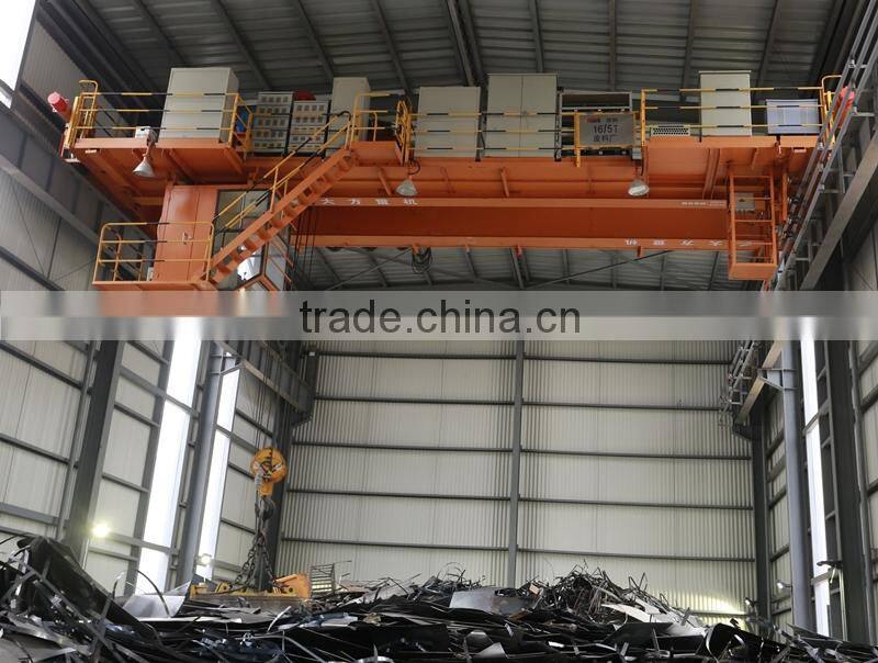 Heavy Duty Engineers Service QD Type 200 ton Double Girder Overhead Crane Price