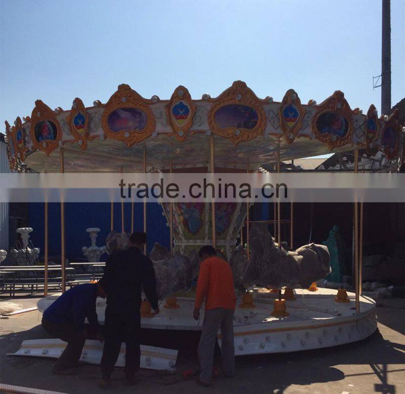 Hot Sale!!! kids favorite carousel / outdoor christmas merry go round