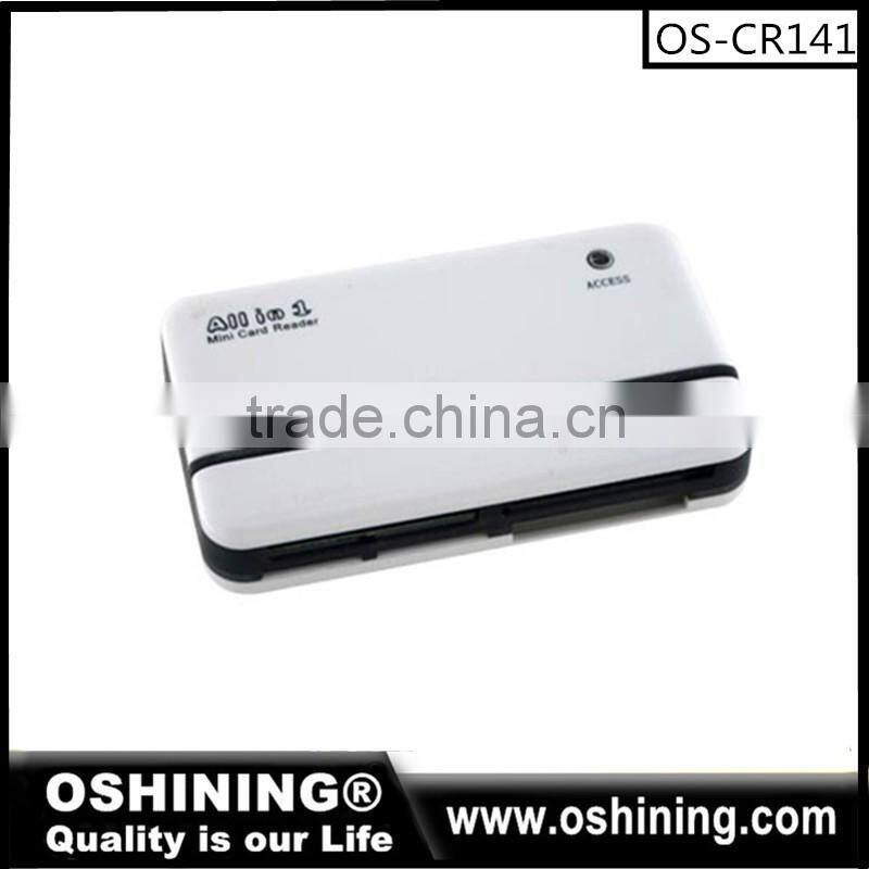 2016 Best selling plastic Multi 4slots magnetic card reader (OS-CR112)