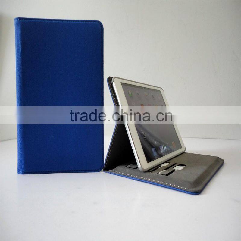 Leather charging with support mobile charging case for ipad mini