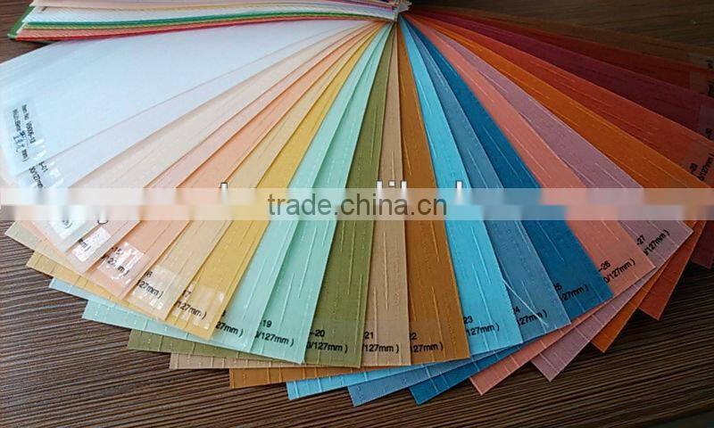 89mm, 100mm, 127mm Polyester Vertical Blind Fabrics