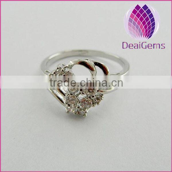 Wholesale high quality blue zircon ring