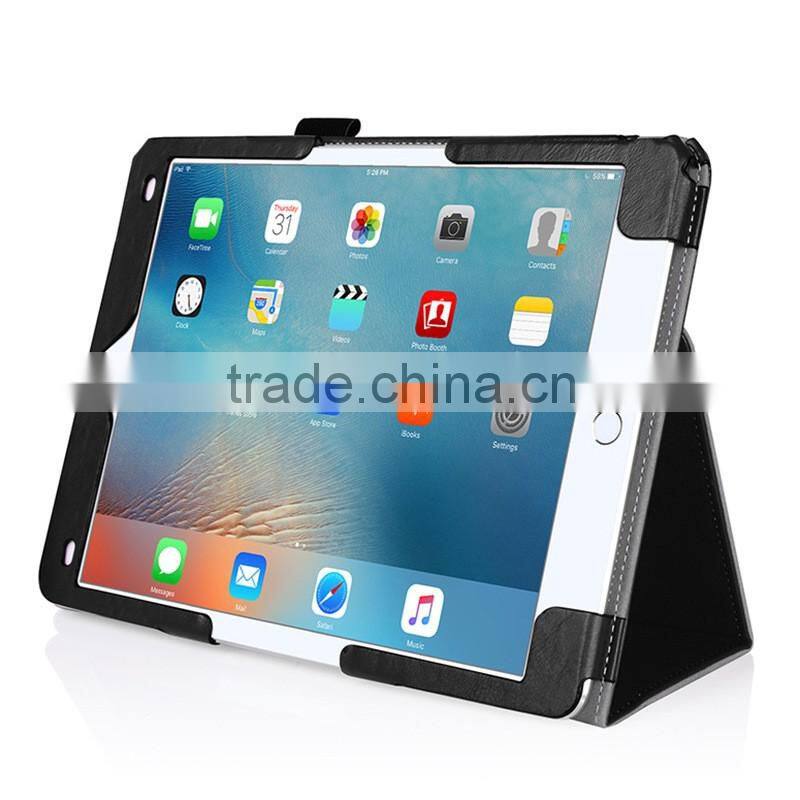 Hand Strap Wallet Leather Case Cover for ipad pro 9.7 inch customize tablet case manufacturer