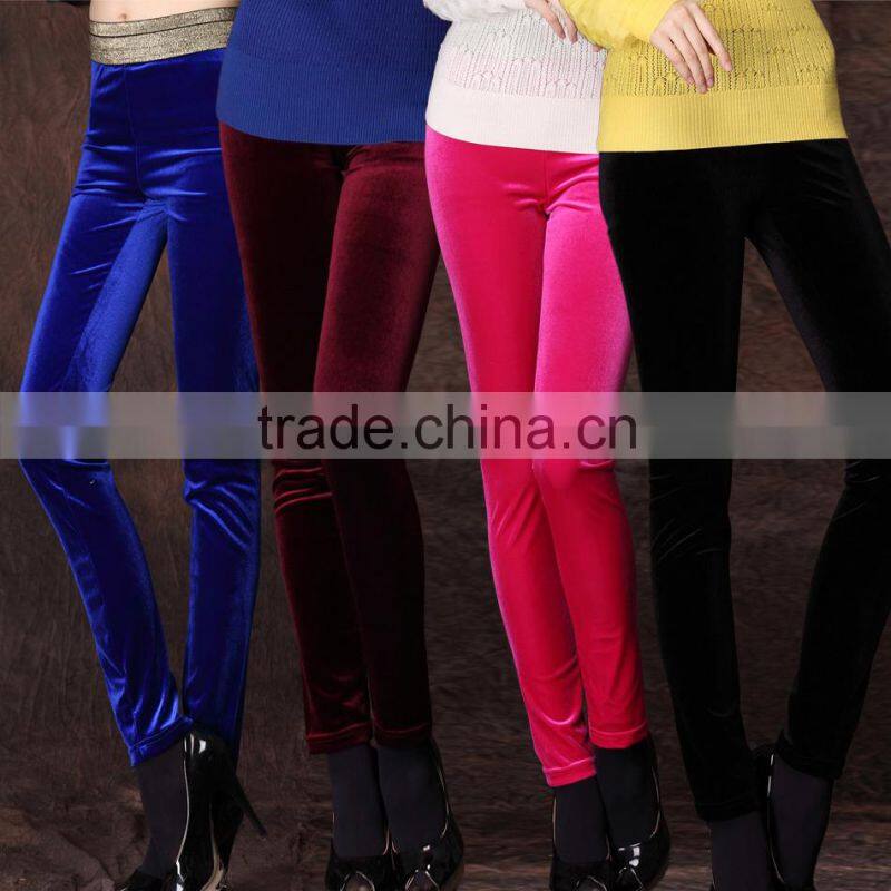 Latest Spandex Velvet Fabric for Fashion Dress from Factory