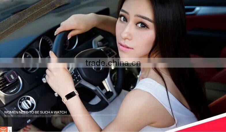 2016 Fashion Ladies Watches Bluetooth Smart Bracelet Watch D8 Wholesale