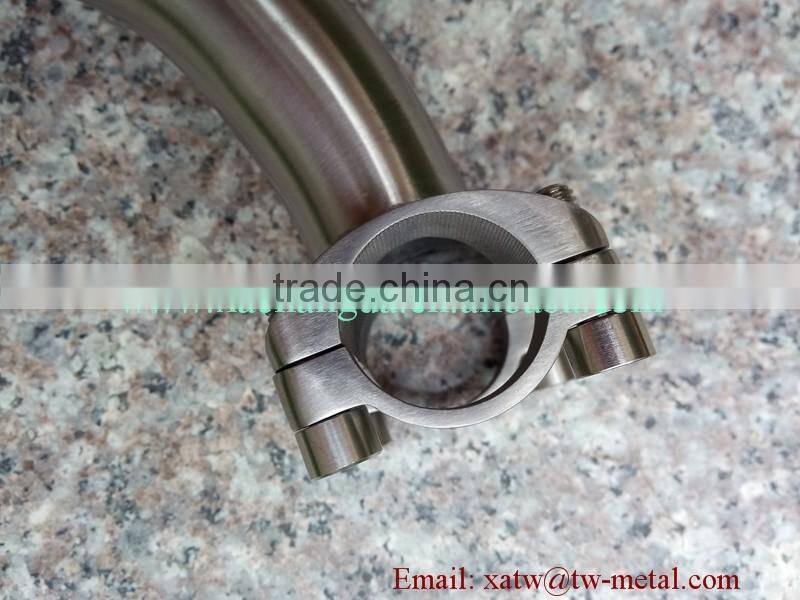 XACD made titanium bending stem Ti folding bicycle stem titanium bending stem custom