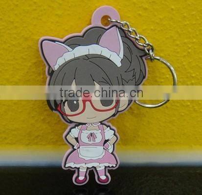 Custom Design Promotion Soft Pvc Keychain