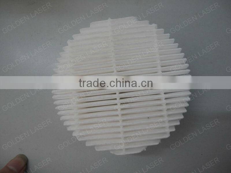 CNC Laser Glass Fiber Mesh Cloth Cutting Machine for Filtration