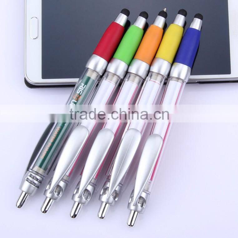 banner touch pen with promotional logo