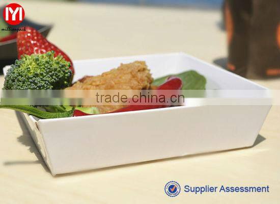 healthy disposable take out catering food trays