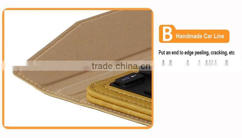 Bluetooth keyboard Tablet Covers & Cases for tablet pc iPad air-IP205F