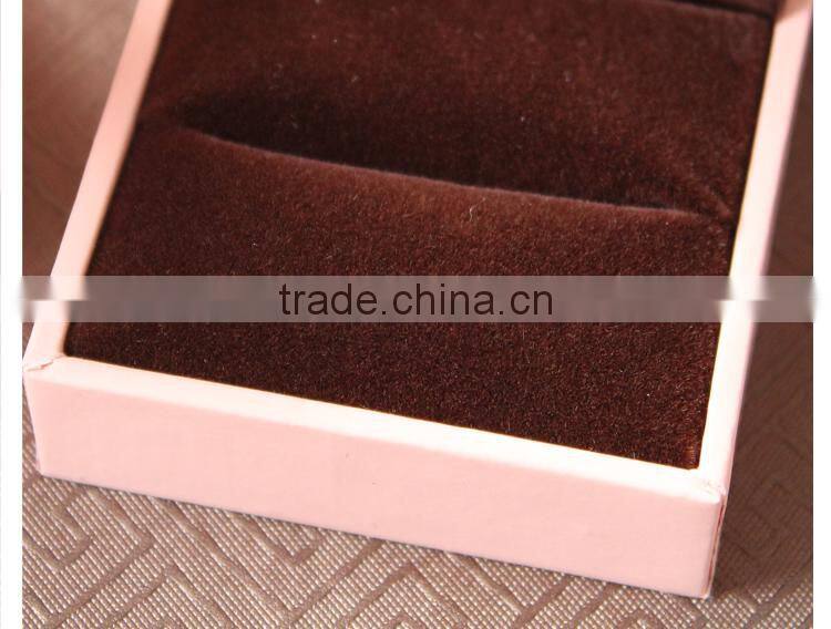 High Quality Cheap Blush Custom made logo earrings bangle pendant Gift Box