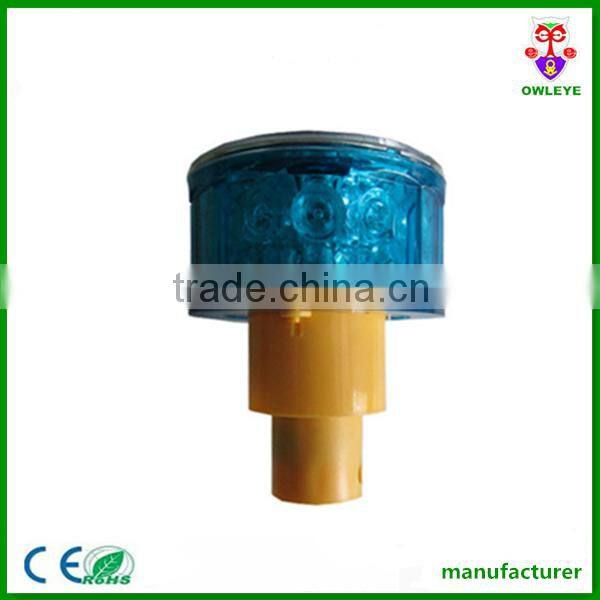 energy saving solar led signal tower warning light