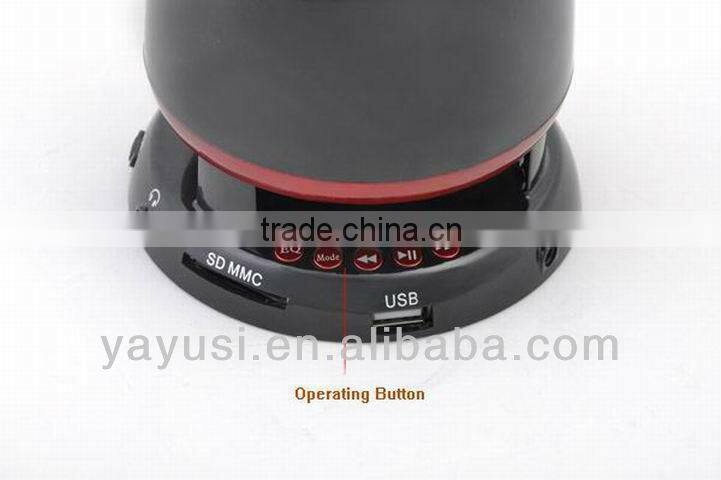 USB2.0 Rechargeable Li-ion Battery With FM TF Card Speaker