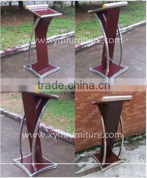 reasonable price church/hotel lecture wooden rostrum