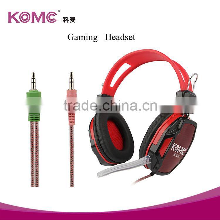 Phone accessories headset popular stereo headphones silicone earphone headset, headphone with mic
