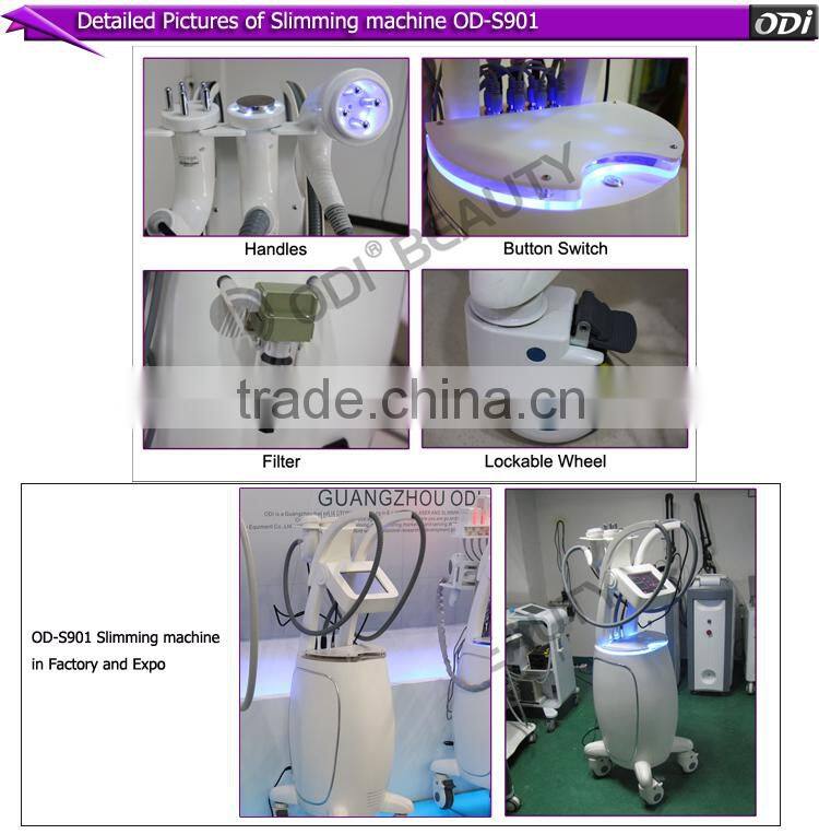 Beauty equipment manufacture 3 in 1 vacuum rf liposuction equipment
