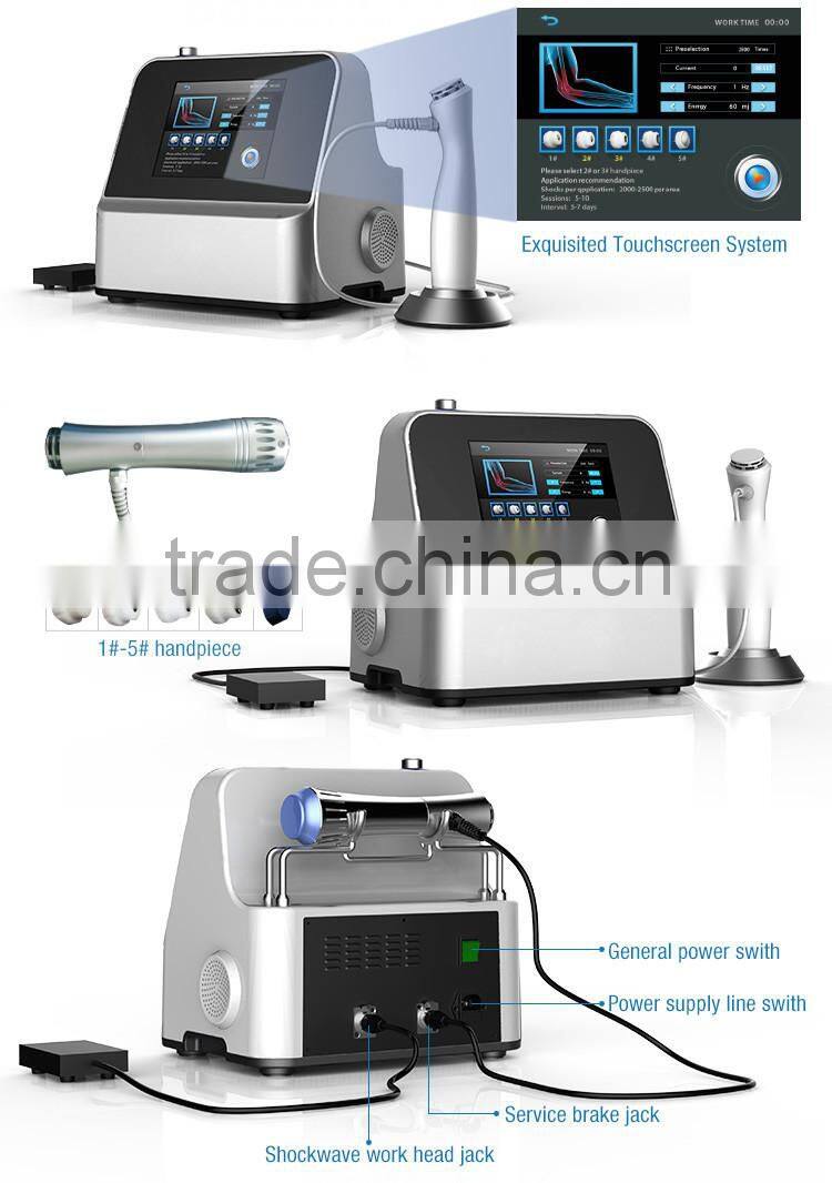 Professional Fast delivery shock wave therapy equipment /pain relief Extracorporeal Shock Wave Machine Therapy System