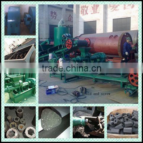 Coal dust briquette press machine and machine to make coal briquette(0086-13837171981)