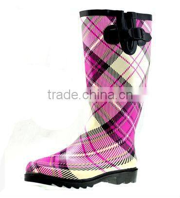 sexy ladies rain boots/rubber boots/rain shoes/galoshes