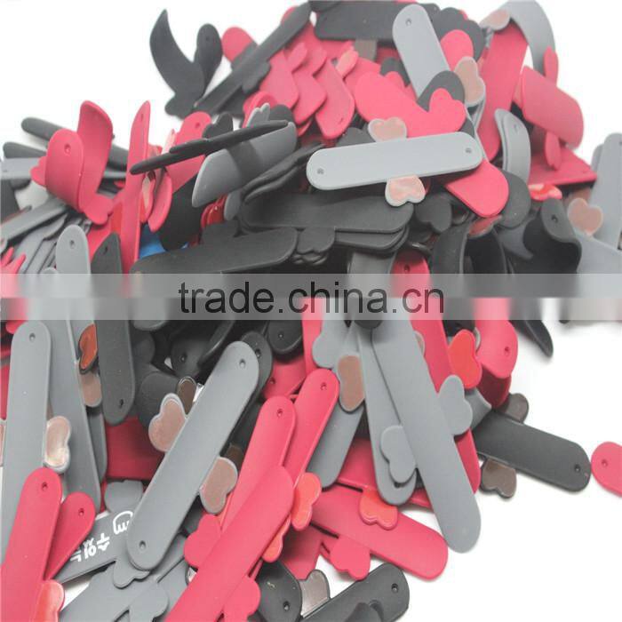 Silicone slap smart phone stand with customized logo