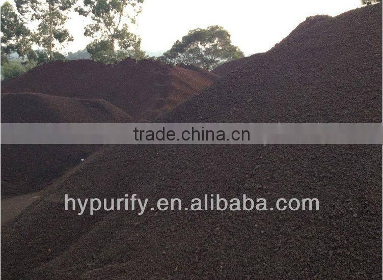 8*32mesh manganese sand filter media remove the Fe and Mn from the water