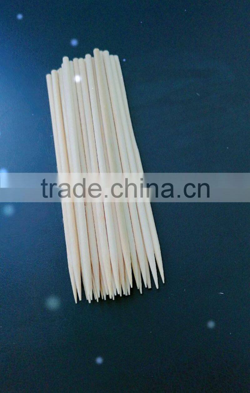 HY Factory Wholesale Natural BBQ Use 5.0mm bamboo skewers or bamboo sticks