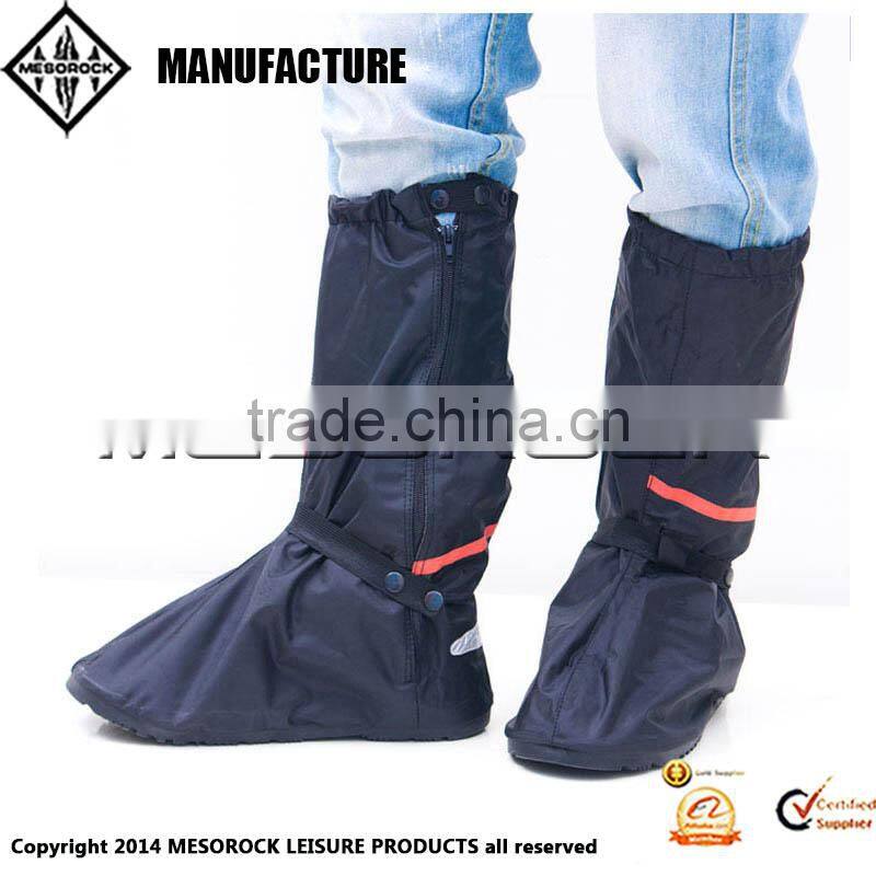 High Quality fashion outdoor waterproof shoes cover high shoes slip-resistant weatherproof cover thickening for motorcycle shoes