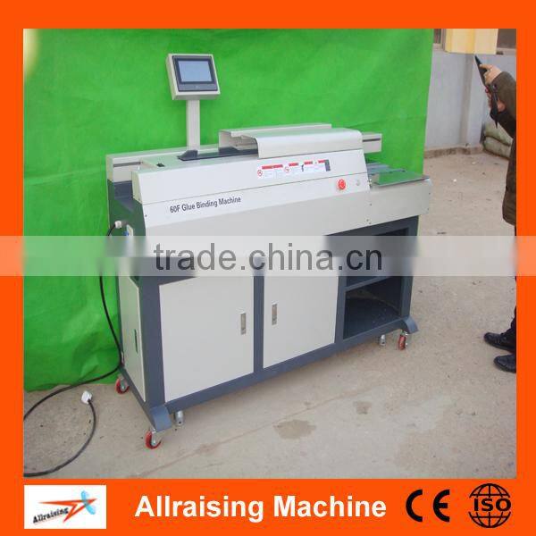 Ful Automatic Touch Screen Hot Melt Glue Book Binding Machine