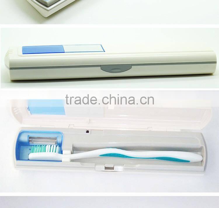 Travel UV Toothbrush disinfector Sanitizer and Holder
