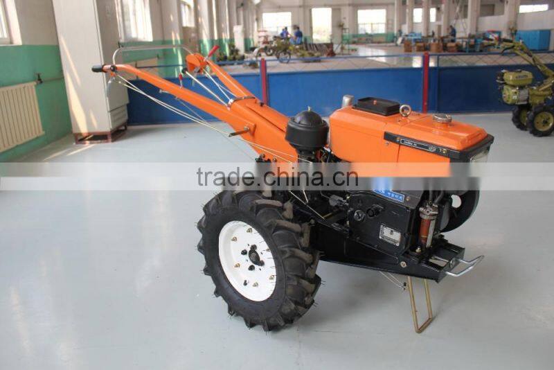 12hp walking tractor with trailer