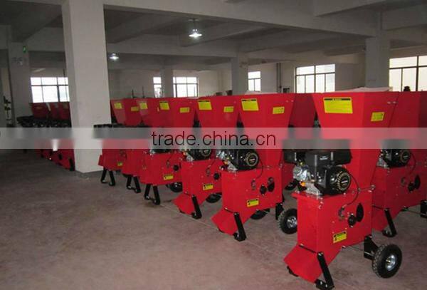 13HP Gasoline Manual Wood Chipper Shredder For Sale