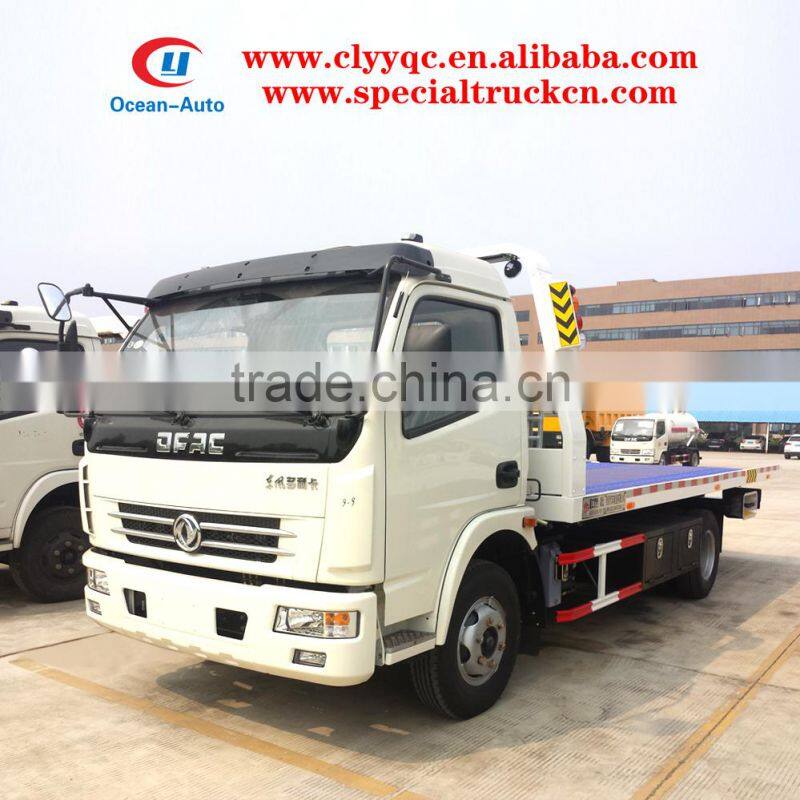 Dongfeng DLK 7ton tow truck DFAC small heavy duty wrecker truck for sale